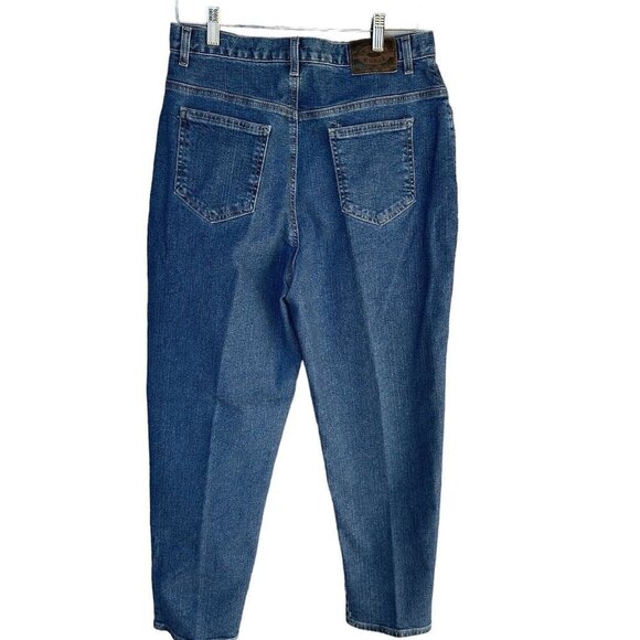 Crazy Horse‎ Jeans High Rise Medium Wash Straight Leg Women's Size 12 VTG - Picture 3 of 11